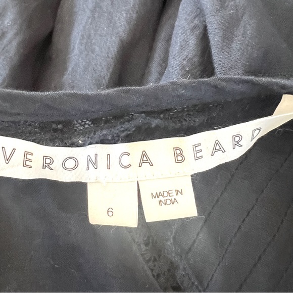 $498 Veronica Beard Addilyn Dress in Ink blue Size 6 Revolve Shopbop - Picture 9 of 11